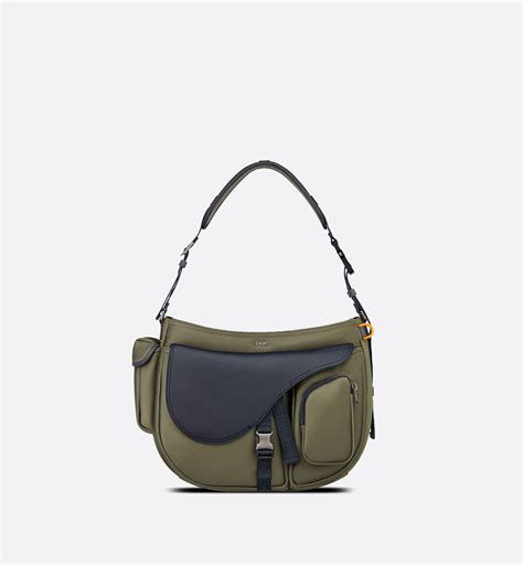 dior x sacai saddle bag|DIOR AND SACAI Saddle Soft Bag Olive Technical Fabric and .